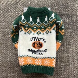 2025 Titos 750 bottle sweater (NEW) Funny Bar Decor Cozy Cottage Sweater